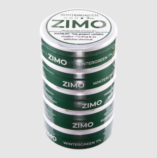 Zimo - Tobacco Free Nicotine Pouches - 3mg - Wintergreen