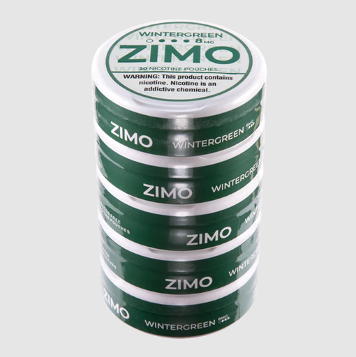 Zimo - Tobacco Free Nicotine Pouches - 8mg - Wintergreen