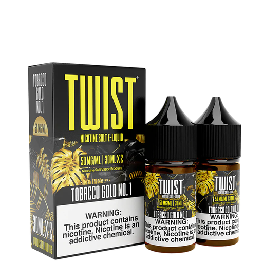 Twist - Tobacco Gold No.1 - 50mg/30ml x 2