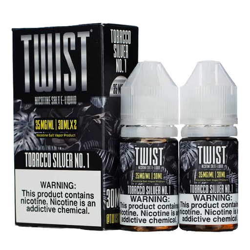 Twist - Tobacco Silver No.1 - 50mg/30ml x 2