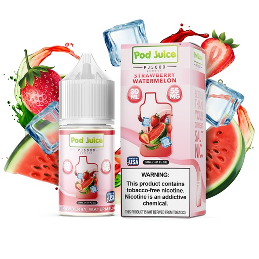 Pod Juice - PJ5000 Series - Strawberry Watermelon - 35mg/30ml