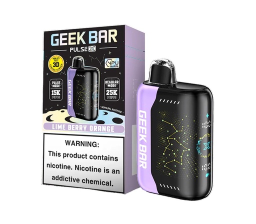 Geek Bar - Pulse X - Lime Berry Orange