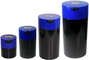 Tightvac - Vacuum Sealed Container - Blue & Black