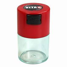 Tightvac - Vacuum Sealed Container - Clear With Red