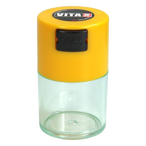 Tightvac - Vacuum Sealed Container - Clear With Yellow