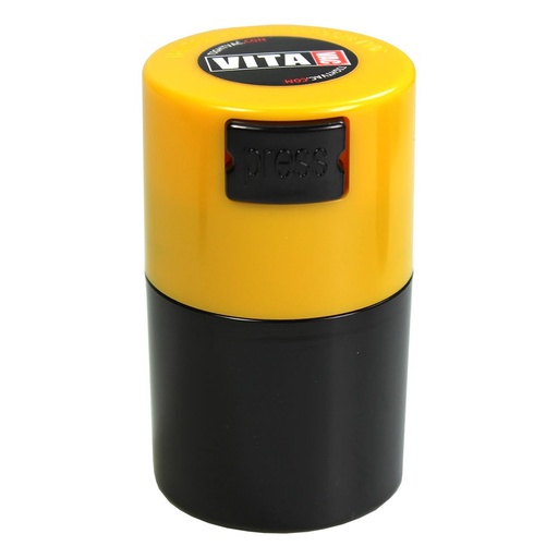 Tightvac - Vacuum Sealed Container - Yellow & Black