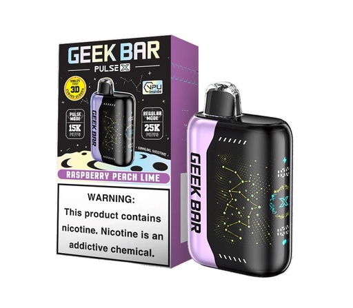Geek Bar - Pulse X - Raspberry Peach Lime
