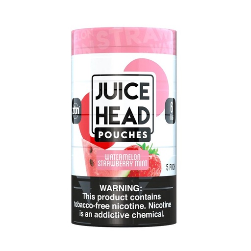 Juice Head - Pouches - 6mg - Watermelon Strawberry Mint