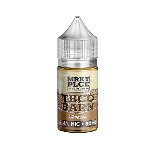 MRKT PLCE - TBCO BARN - Salt - Tobacco - 24mg/30ml