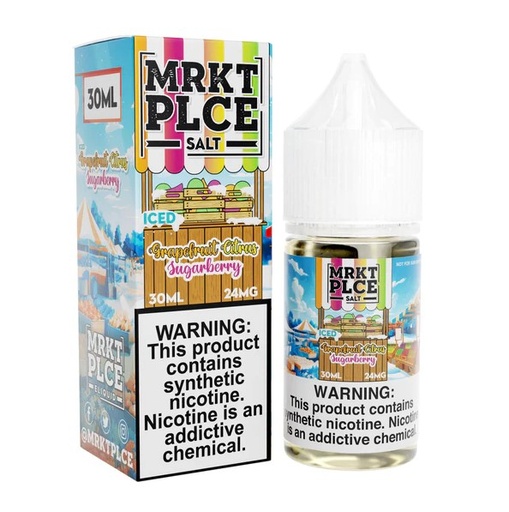 MRKT PLCE - Salt - Iced Grapefruit Citrus Sugarberry - 24mg/30ml