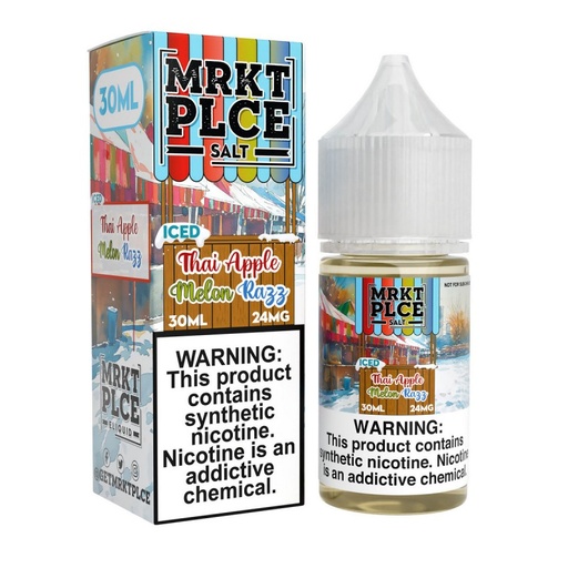 MRKT PLCE - Salt - Iced Thai Apple Melon Razz - 24mg/30ml