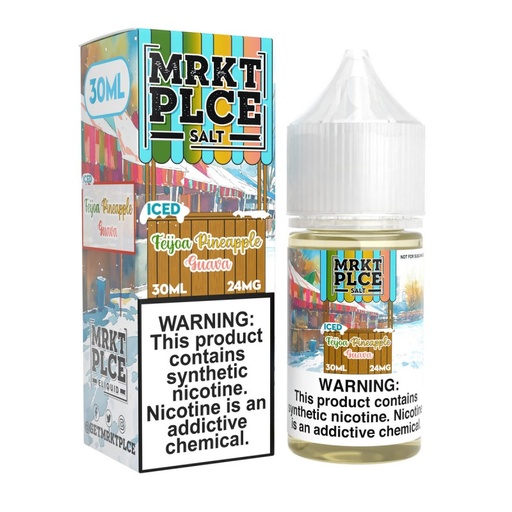 MRKT PLCE - Salt - Iced Feijoa Pineapple Guava - 24mg/30ml