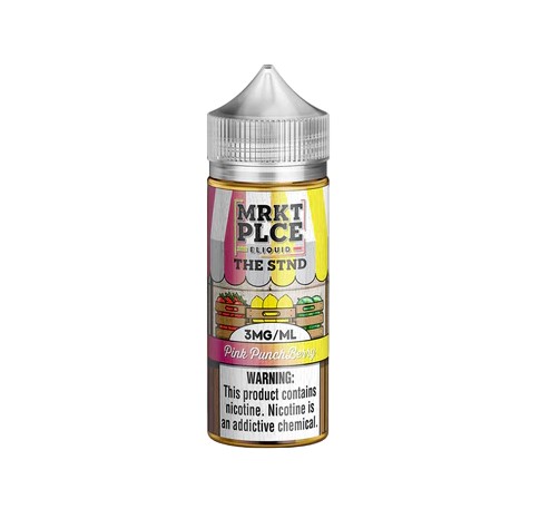 MRKT PLCE - THE STND - E-Liquid - Pink Punch Berry - 0mg/100ml