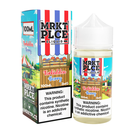 MRKT PLCE - E-Liquid - Forbidden Berry - 0mg/100ml