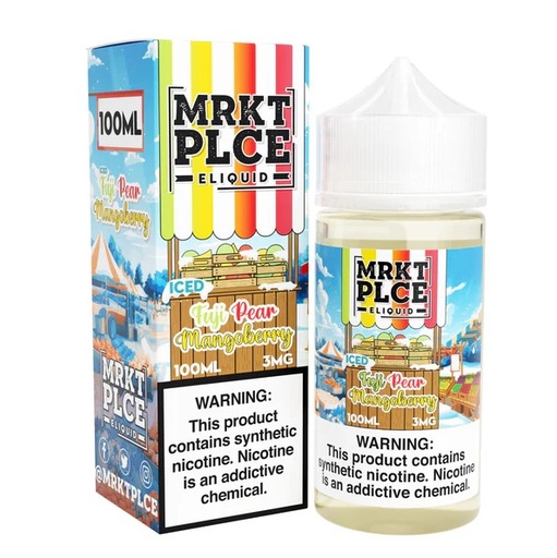 MRKT PLCE - E-Liquid - Iced Fuji Pear Mangoberry - 6mg/100ml