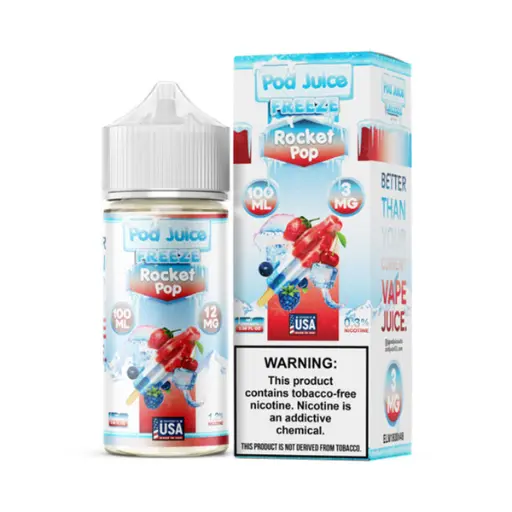 Pod Juice - Freeze - Rocket Pop - 6mg/100ml 