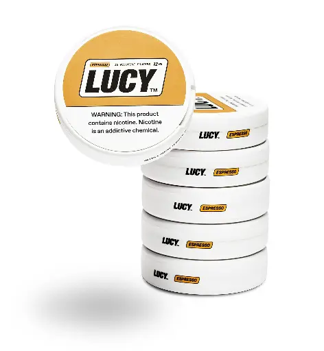 Lucy - Nicotine Pouches - 12mg - Espresso