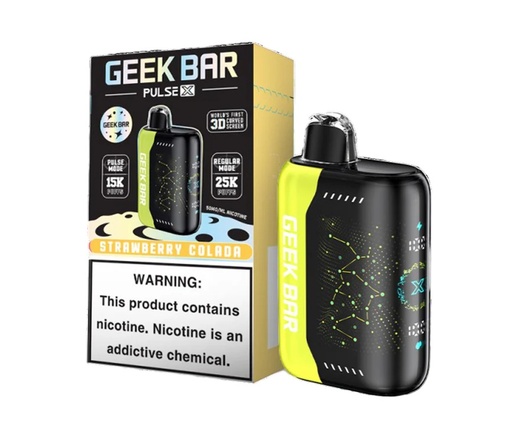 Geek Bar - Pulse X - Strawberry Colada
