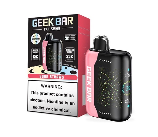 Geek Bar - Pulse X - Sour Straws