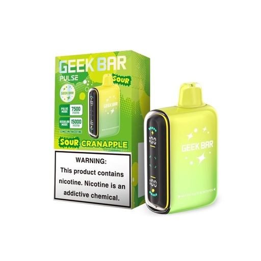 Geek Bar - Pulse - Sour Edition - Sour Cranapple