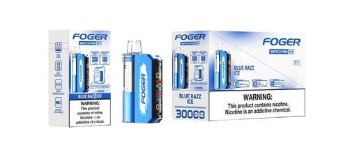 Foger - Switch Pro Kit - 30K Puffs - Blue Razz Ice 