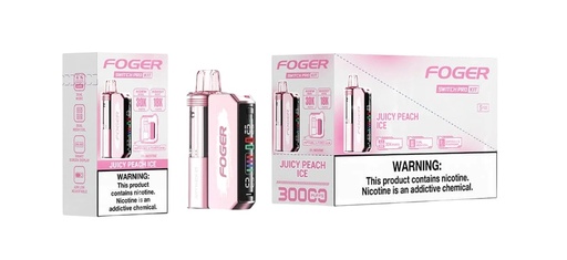 Foger - Juicy Peach Ice - Disposable Pod - 5pk