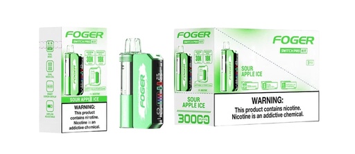 Foger - Sour Apple Ice - Disposable Pod - 5pk