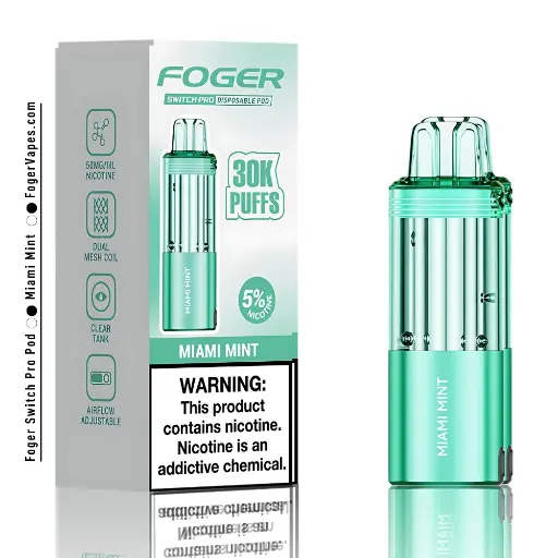Foger - Miami Mint - Disposable Pod - 5pk