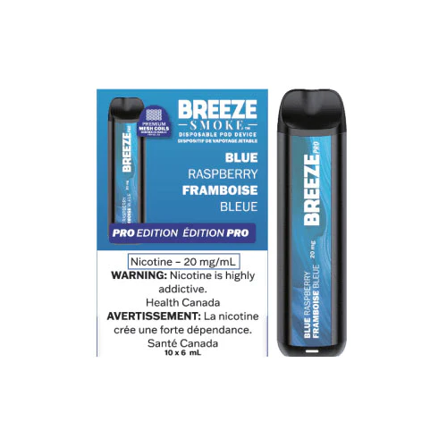 Breeze Pro Edition - Blue Raspberry - 2k Puffs