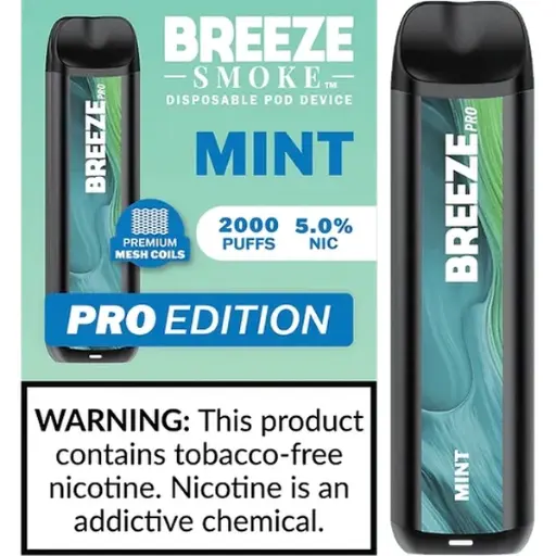 Breeze Pro Edition - Mint - 2k Puffs